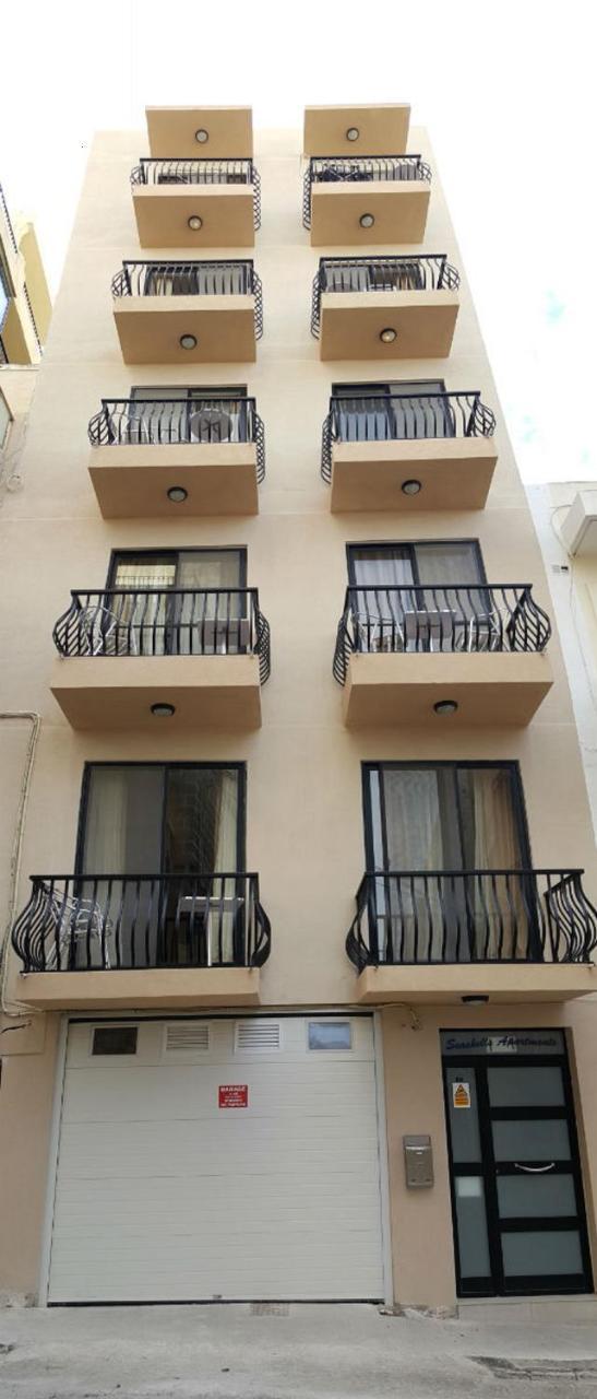Seashells 2 Bedroom Apartment With Sunny Terrace With Stunning Sea Views - By Getawaysmalta 圣保罗湾城 外观 照片